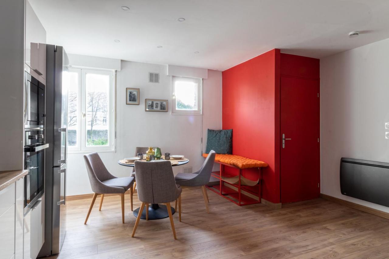 De Fil En Aiguille - Duplex Pour 4 A Calais Lägenhet Exteriör bild